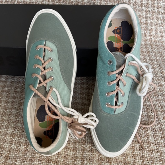 Converse Skid Grip OX Oil Green/Malachite Green MEN`S - Picture 13 of 16